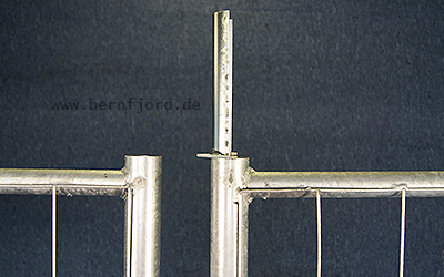 Absperrgitter Plastik