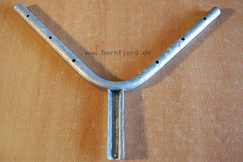 Bauzaun Stacheldrahthalter Y