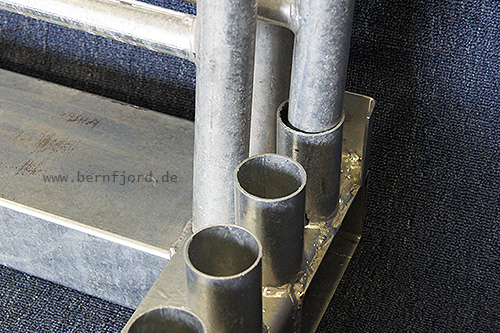 Bernfjord Bauzaun 4-Seiten-Transportgestell